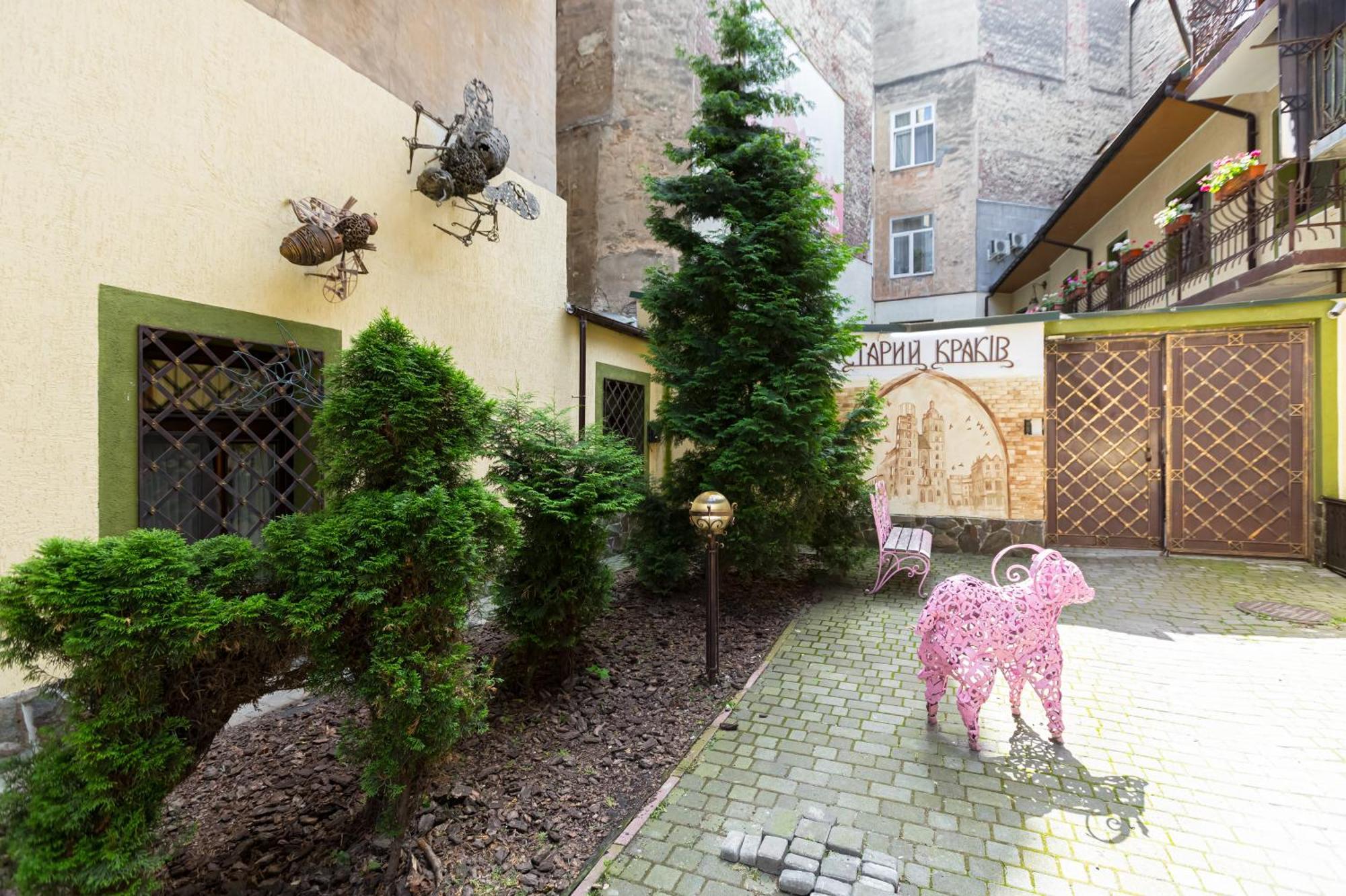 Staryi Krakiv Hotell Lviv Exteriör bild